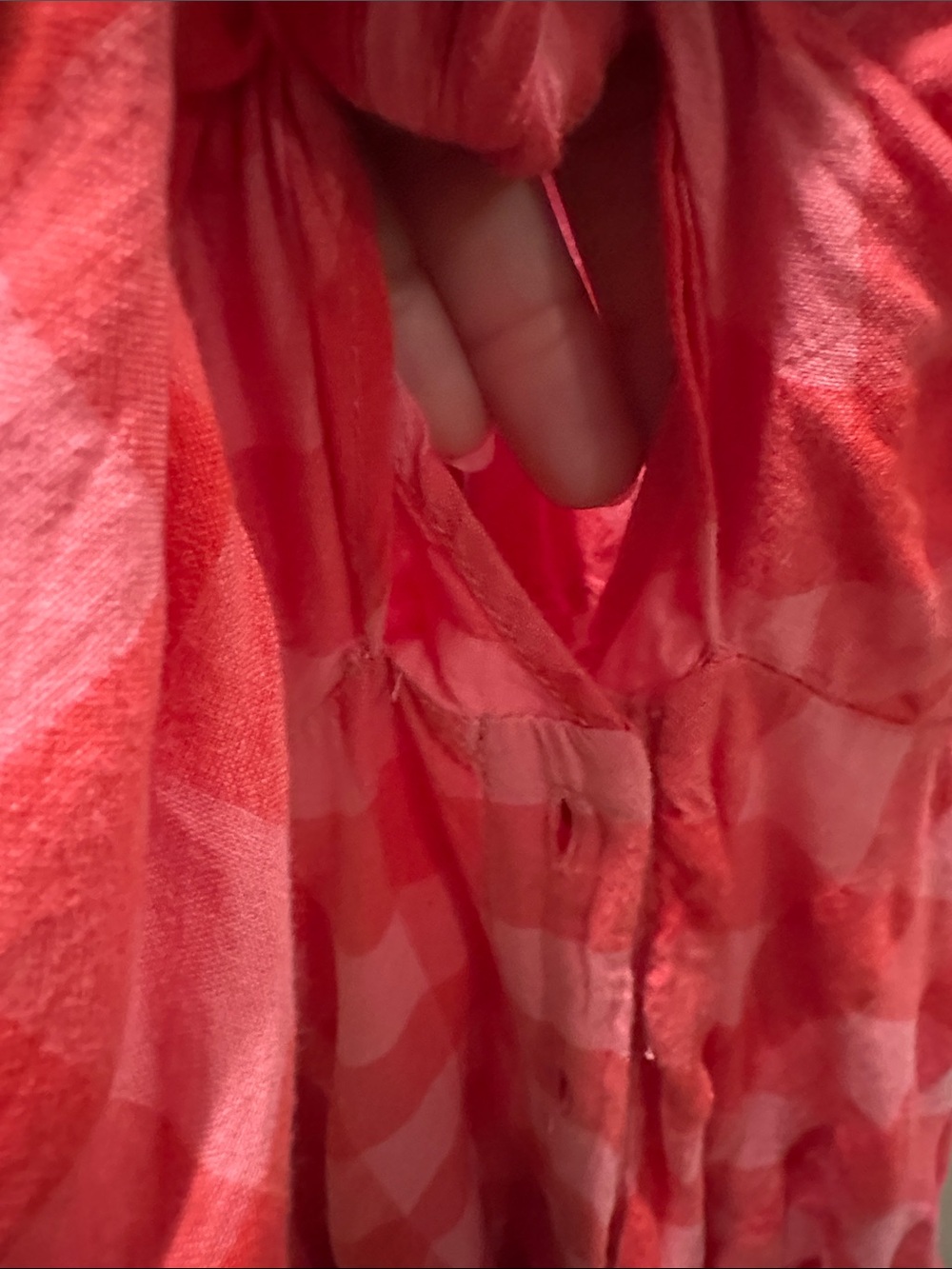 Free People-XS maxi dress NWT retail $128  coral and pink - Picture 5 of 12